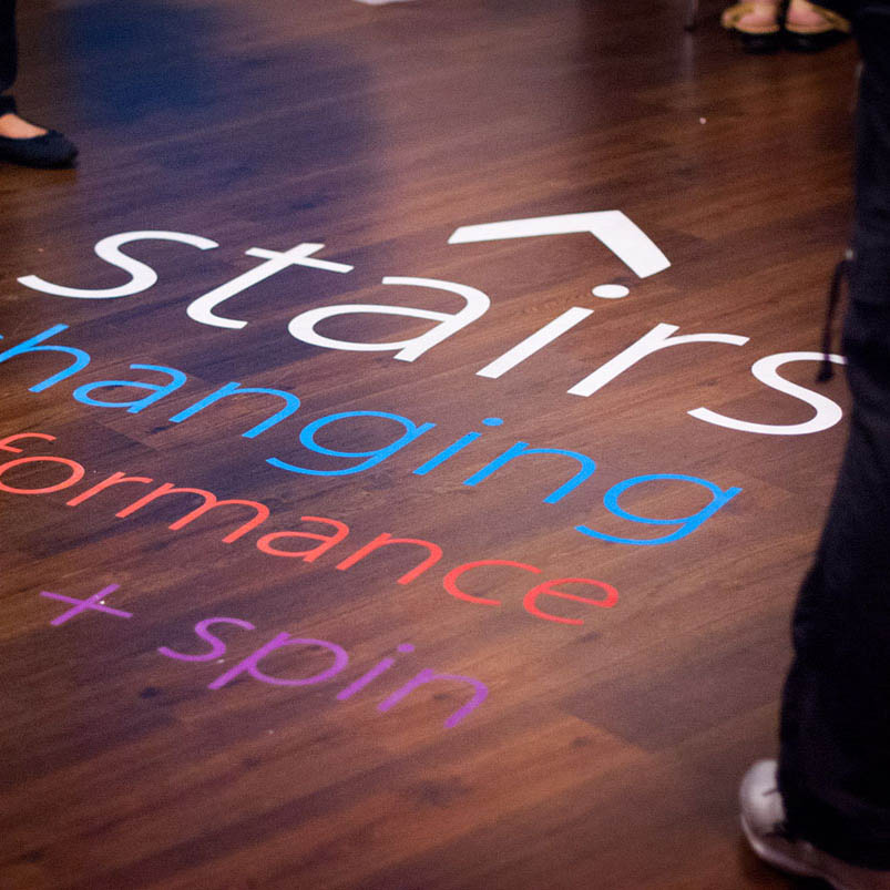 YMCA Gym Floor Graphics