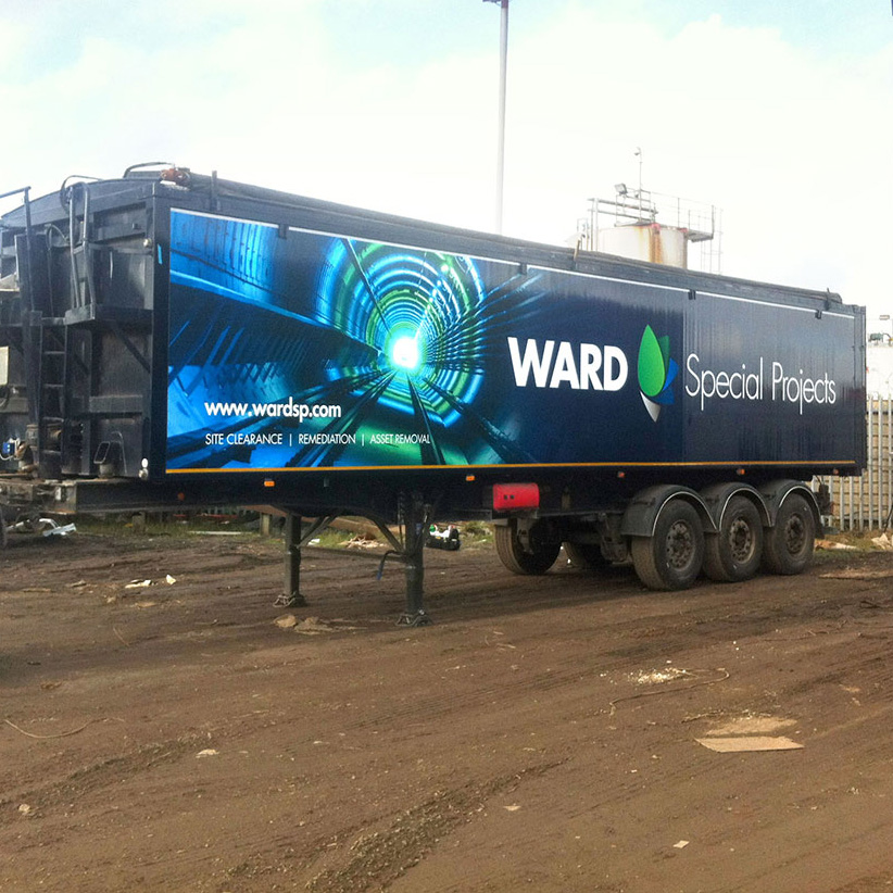 Ward Special Projects Trailer Wrap